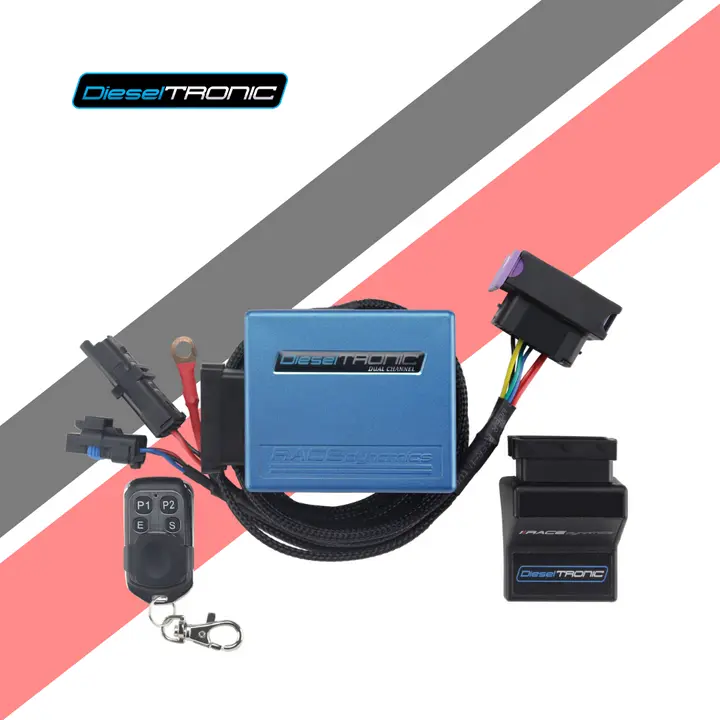 Race Dynamics DieselTRONIC Tuning Box and Remote Control Unit