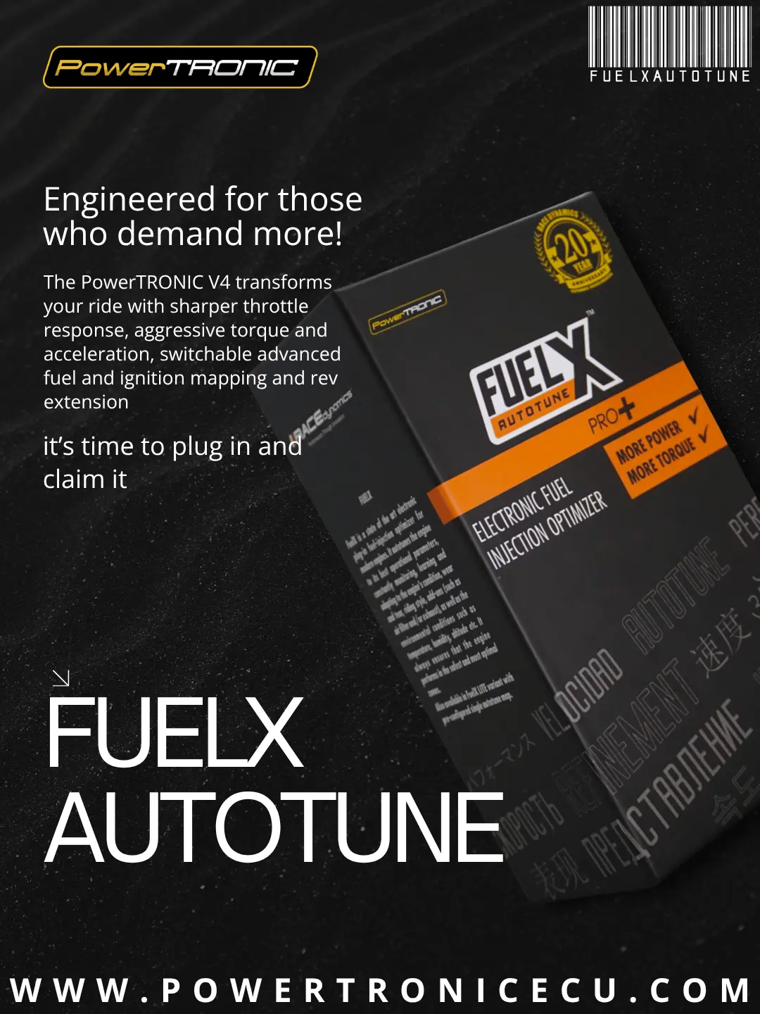 Race Dynamics FuelX Autotune Electronic Fuel Optimizer Hardware